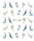 Nail Sticker Butterfly Flower