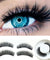 1 Pair 3D Magnetic Reusable False Eyelashes