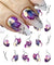 Nail Sticker Butterfly Flower