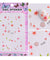 1 Sheet Embossed 3D Nail Stickers Blooming Flower